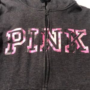 Pink Zip Hoodie